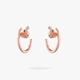 CARTIER Juste un Clou hoop earrings small model