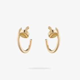 CARTIER Juste un Clou hoop earrings small model