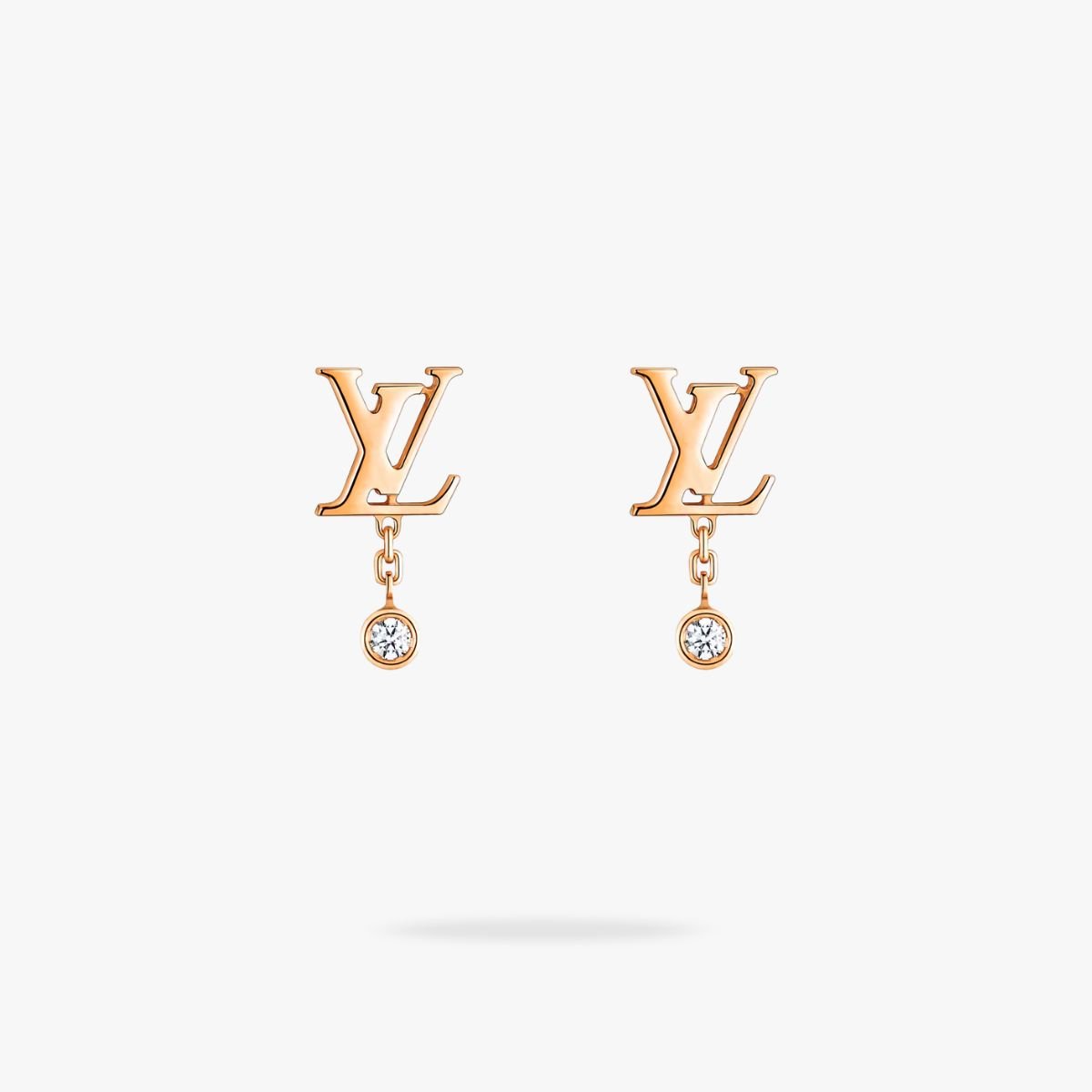 CEL-E-LV-011.jpg LOUIS VUITTON Idylle Blossom LV Ear Stud - 图片 1
