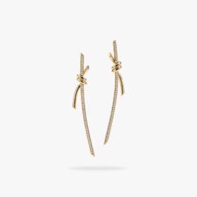 Tiffany and Co TIFFANY Knot Drop Earrings