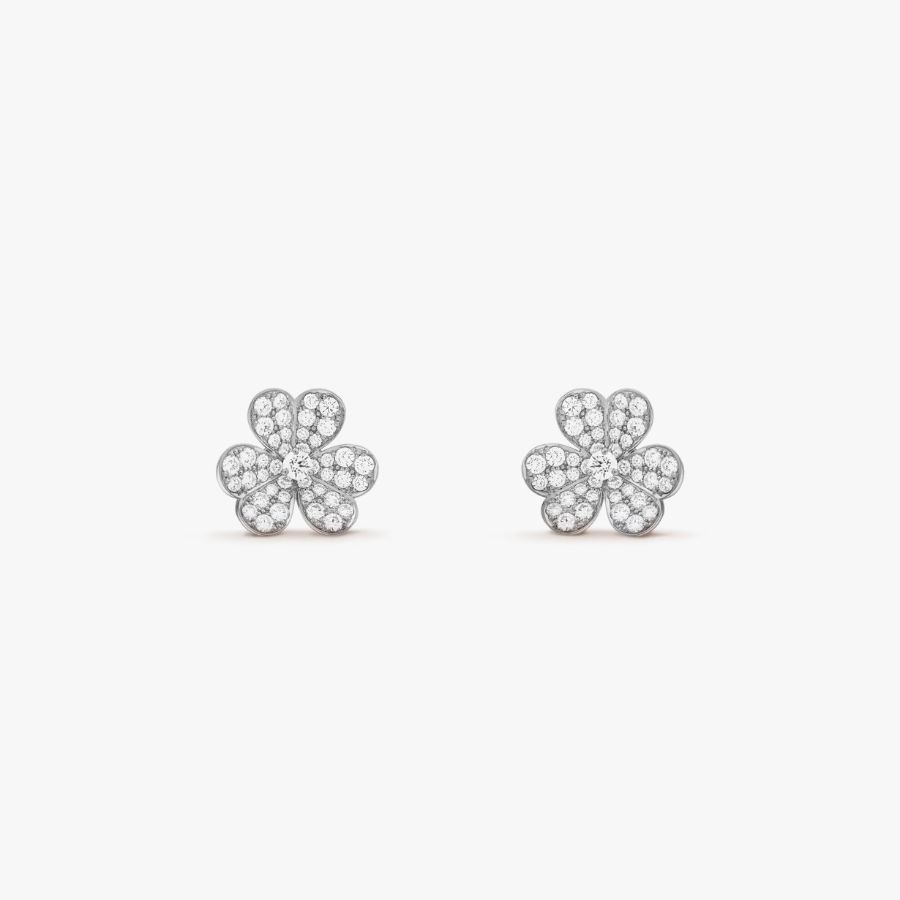CEL-E-VCA-051.jpg Van Cleef and Arpels Frivole earrings small model - 图片 1