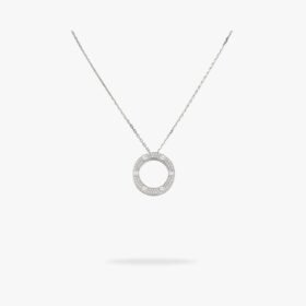 CARTIER LOVE pendant paved