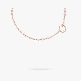 CARTIER Juste un Clou necklace paved