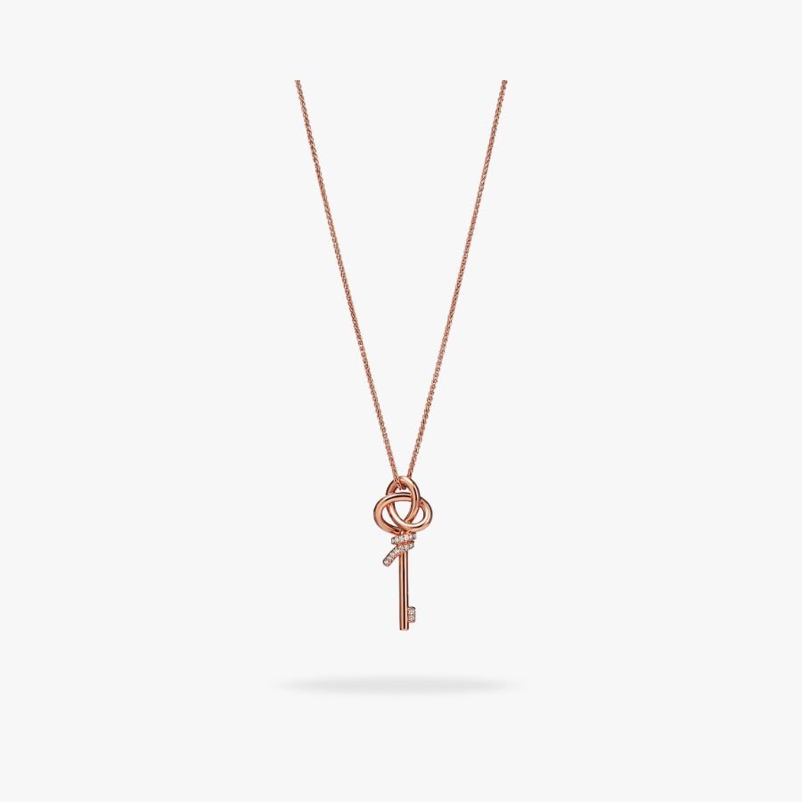 CEL-N-CAR-047.jpg Tiffany and Co TIFFANY Knot Small Key Pendant - 图片 1