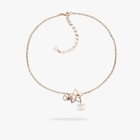 CHANEL 25P CC Star Necklace