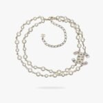 CHANEL 25P CC Pearl Necklace