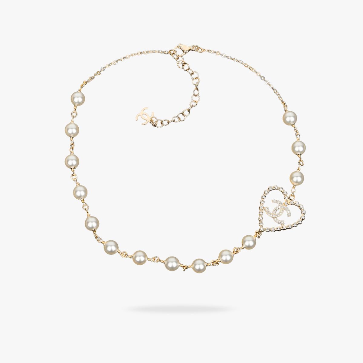 CEL-N-CN-010.jpg CHANEL 25P CC Pearl Necklace - 图片 1