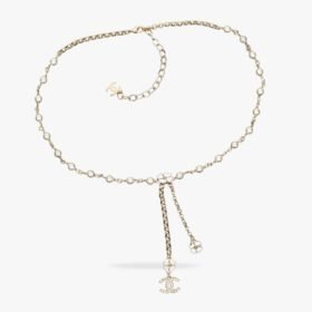 CHANEL CC Pearl Necklace