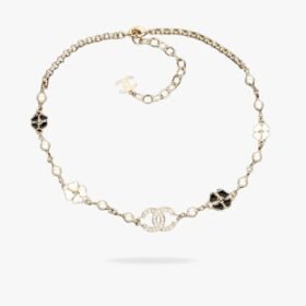 CHANEL 25P CC Pearl Necklace