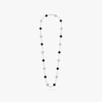 Van Cleef and Arpels Vintage Alhambra long necklace 20 motifs