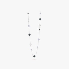 Van Cleef and Arpels Magic Alhambra long necklace 16 motifs