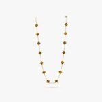 Van Cleef and Arpels Vintage Alhambra long necklace 20 motifs