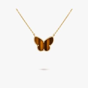 Van Cleef and Arpels Lucky Alhambra butterfly pendant