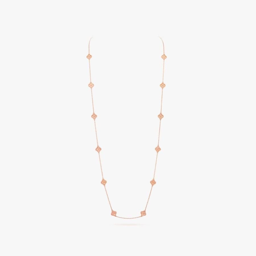 CEL-N-VCA-066.jpg Van Cleef and Arpels Sweet Alhambra long necklace 16 motifs - 图片 1