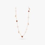 Van Cleef and Arpels Lucky Spring long necklace 15 motifs