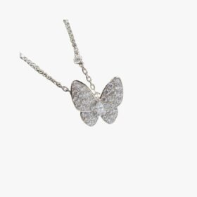 Van Cleef and Arpels Two Butterfly pendant