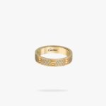 CARTIER LOVE ring small model paved
