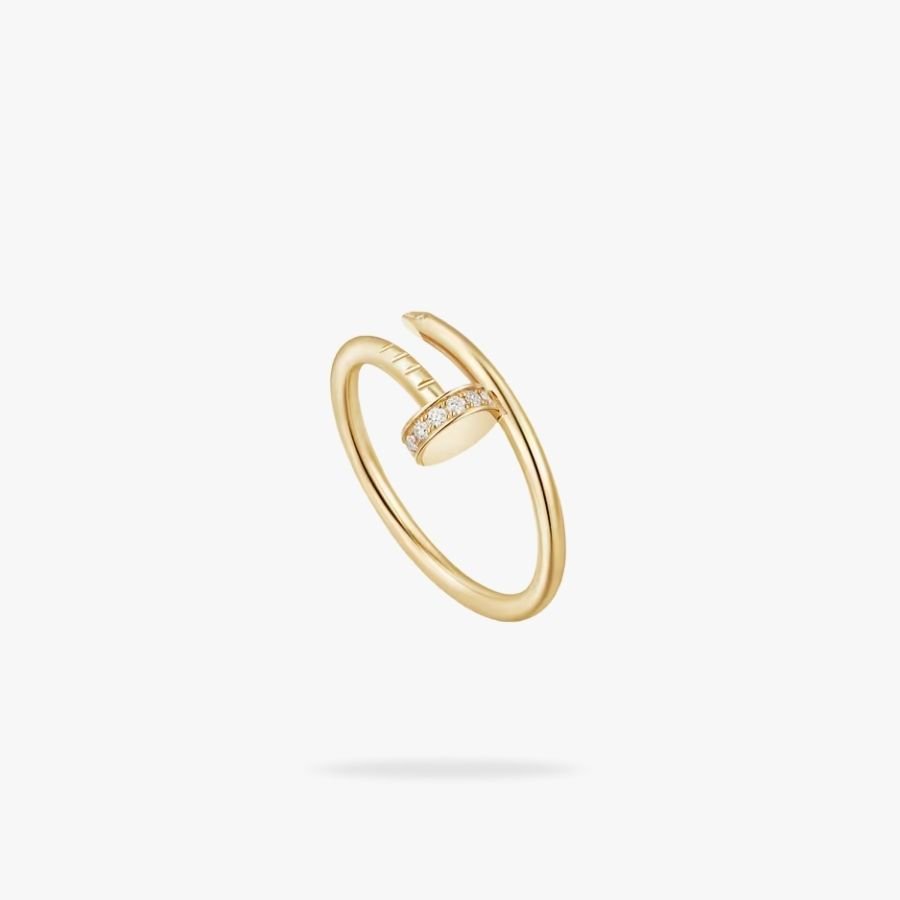 CEL-R-CAR-032.jpg CARTIER Juste un Clou ring small model diamonds - 图片 1