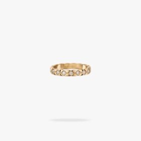CHANEL Coco Crush ring Quilted motif mini version