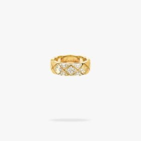 CHANEL Coco Crush ring Quilted motif small version