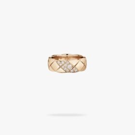CHANEL Coco Crush ring Quilted motif small version