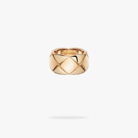 CHANEL Coco Crush ring Quilted motif large version