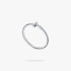 Tiffany and Co TIFFANY T Diamond Wire Band Ring