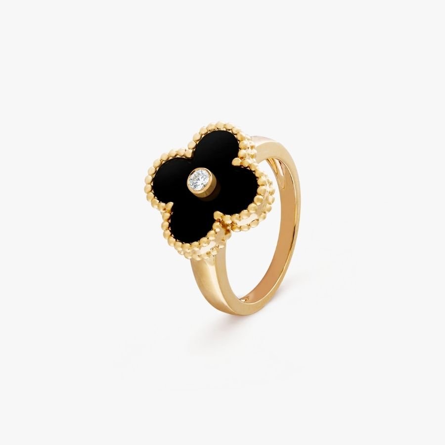 CEL-R-VCA-002.jpg Van Cleef and Arpels Vintage Alhambra ring - 图片 1