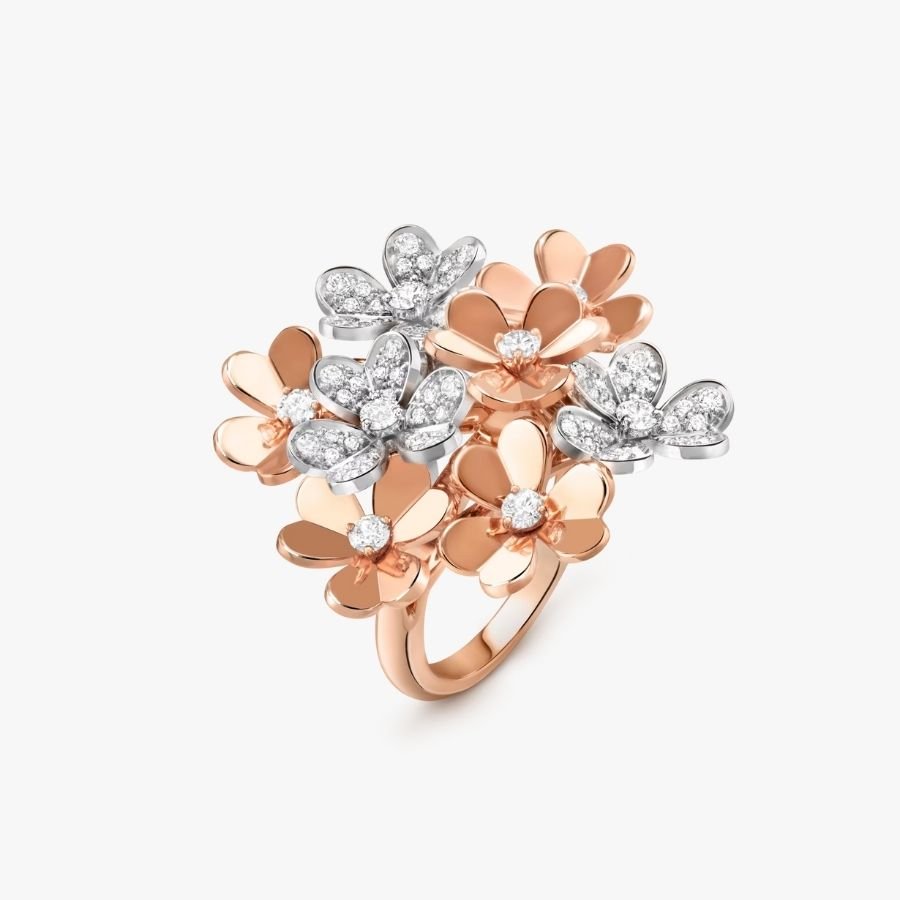 CEL-R-VCA-034.jpg Van Cleef and Arpels Frivole ring 8 flowers - 图片 1