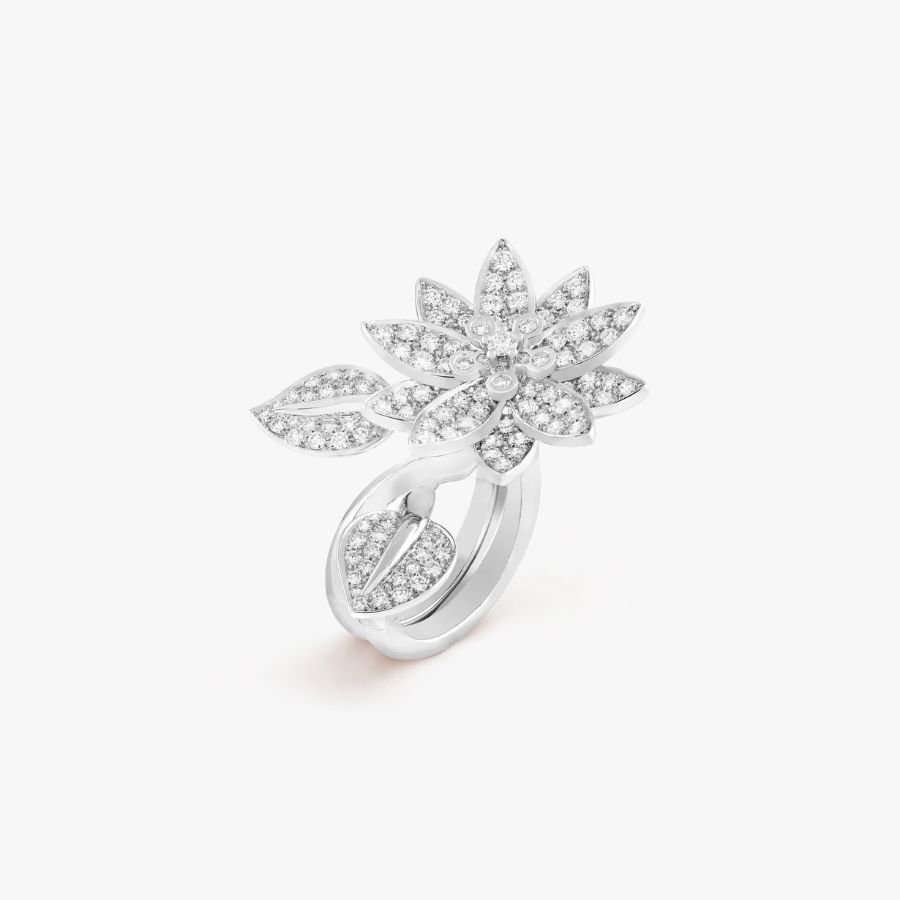 CEL-R-VCA-038.jpg Van Cleef and Arpels Lotus Between the Finger ring - 图片 1