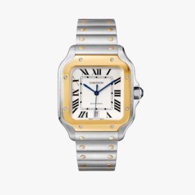CARTIER Santos de Cartier watch Large model 47.5 mm x 39.8 mm