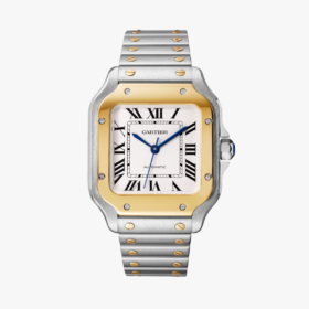CARTIER Santos de Cartier watch Medium model 41.9 mm x 35.1 mm