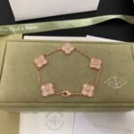 Van Cleef and Arpels Vintage Alhambra bracelet 5 motifs - 图片 7