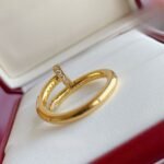 CARTIER Juste un Clou ring classic model diamonds - 图片 2