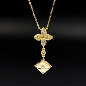 LOUIS VUITTON Color Blossom M Star Multi-Motif Pendant