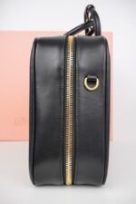 Miu Miu Black Logo Embossed Zip Tote Bag - 图片 14