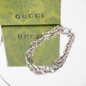 Gucci Interlocking Double G Bracelet