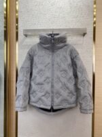 LV Steel Printed Old Flower Down Jacket