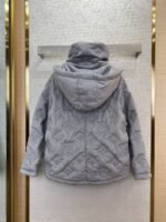 LV Steel Printed Old Flower Down Jacket - 图片 2