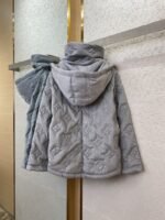 LV Steel Printed Old Flower Down Jacket - 图片 6