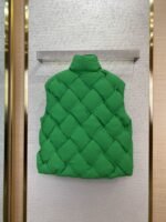 Bottega Veneta Braided Down Vest Green - 图片 2