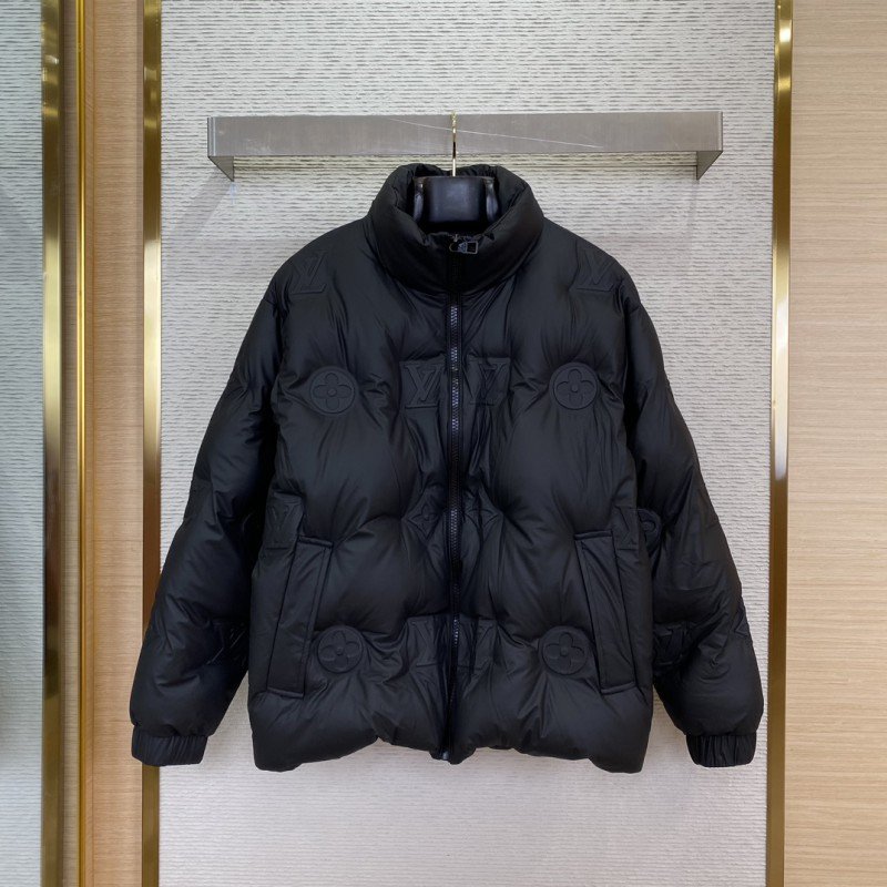 wsxc1727541518498_0.jpg LV Logo Steel Print Down Jacket - 图片 1