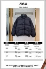 GUCCI Jacquard Down Jacket Black - 图片 10