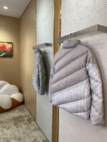 Fendi patchwork down jacket grey - 图片 4