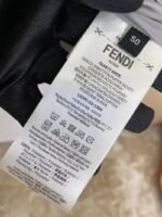 Fendi patchwork down jacket grey - 图片 9