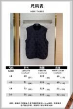 LV logo jacquard embroidered waistcoat black - 图片 10