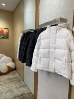 Fendi Double F Full Print Down Jacket Brown - 图片 6