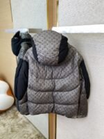 LV warm colour-changing jacquard down jacket - 图片 8
