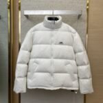Balenciaga 3M Logo Down Jacket White