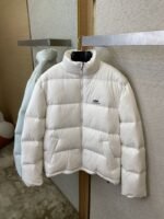 Balenciaga 3M Logo Down Jacket White - 图片 6